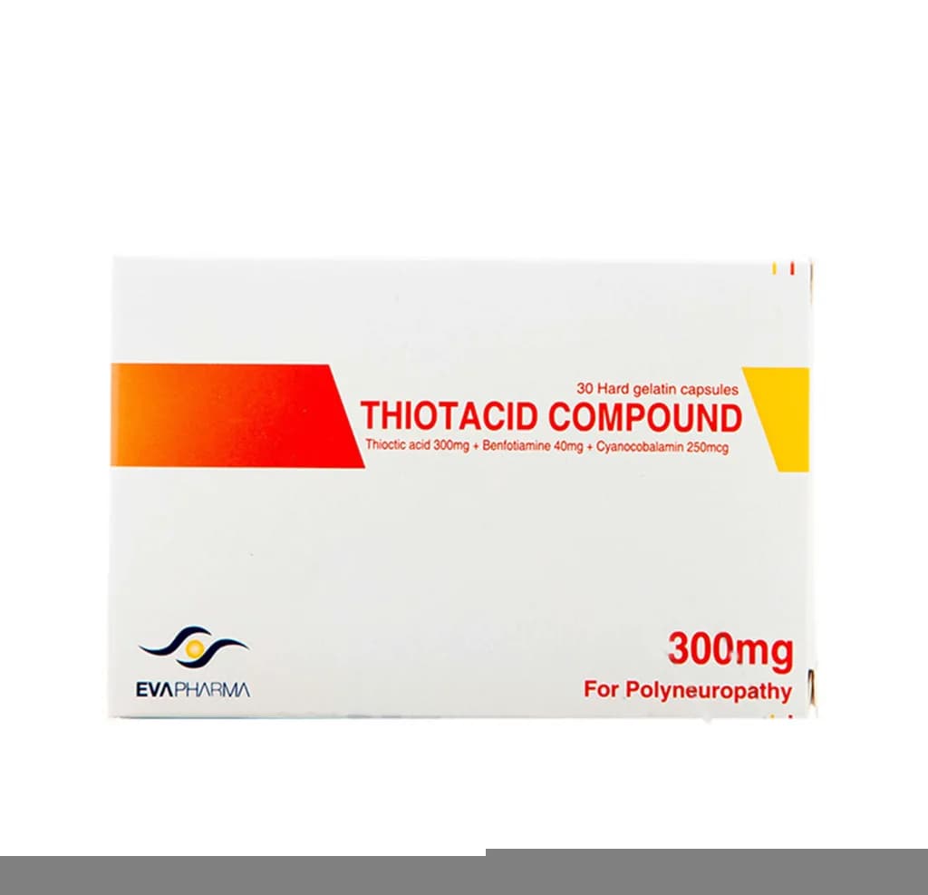 THIOTACID COMP 300MG 30/CAP