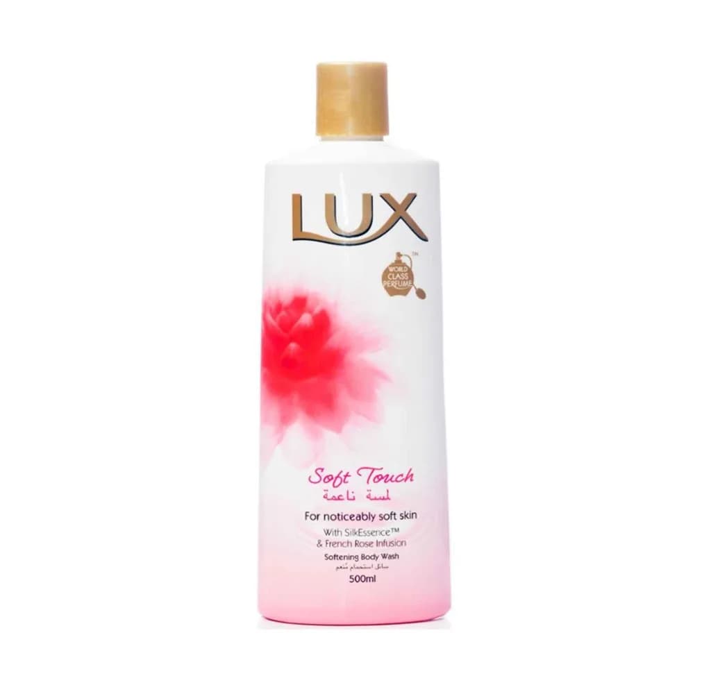 LUX SHOWER GEL SOFT ROSE 500ML