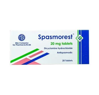 SPASMOREST 20MG 20/TAB