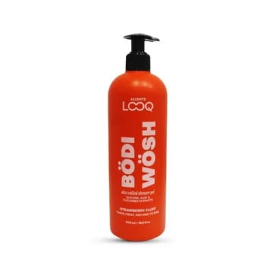LOOQ BODY WASH STRAWBERRY FLUFF 500ML