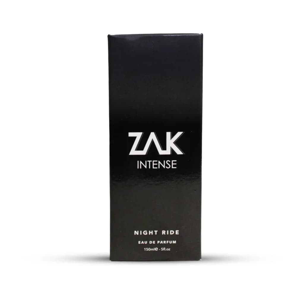 ZAK INTENSE EDP SPRAY NIGHT RIDE 150ML