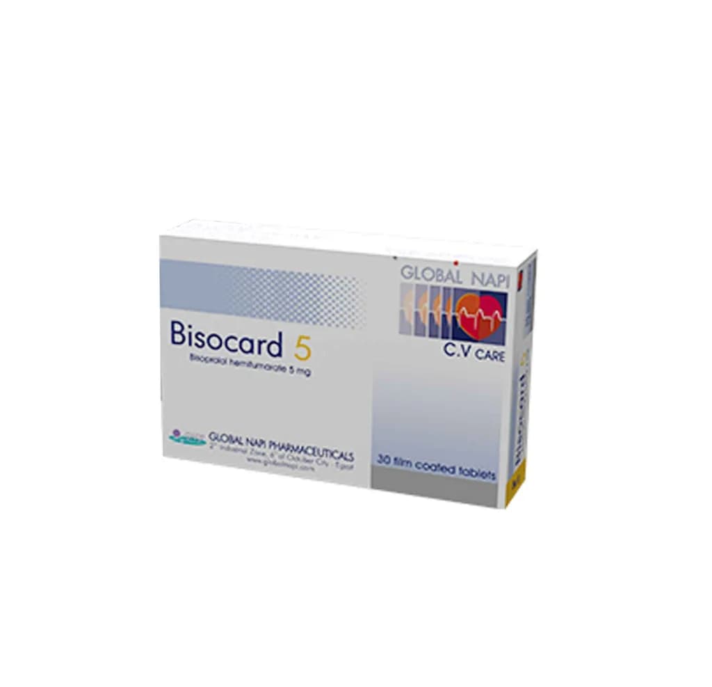 Bisocard 5Mg 30/Tab