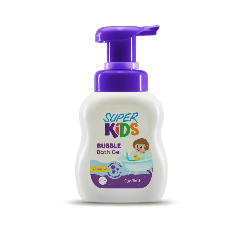 Superkids Bubble Bath Gel 300ml