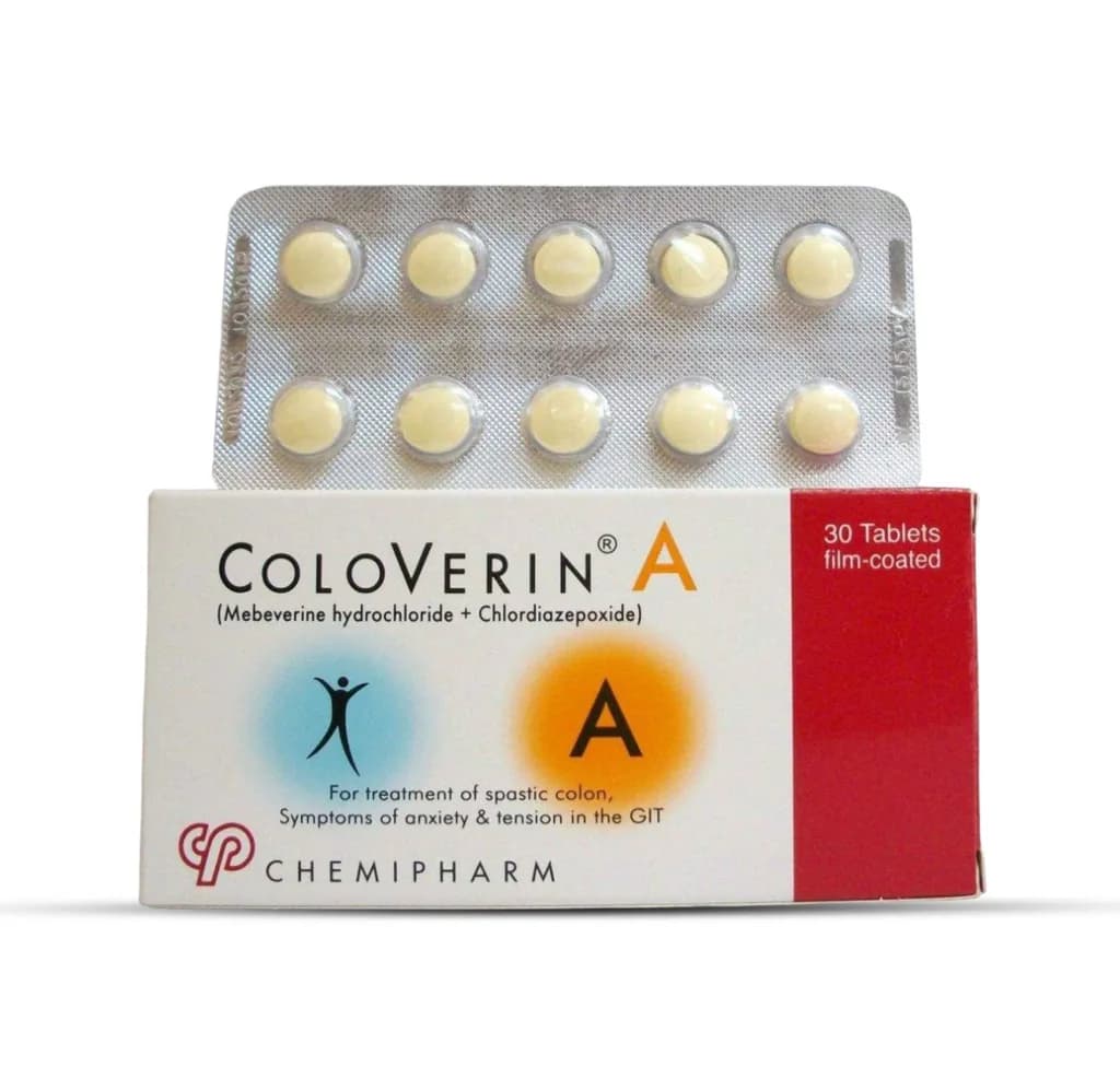 Coloverin A 135/25Mg 30 Tablets