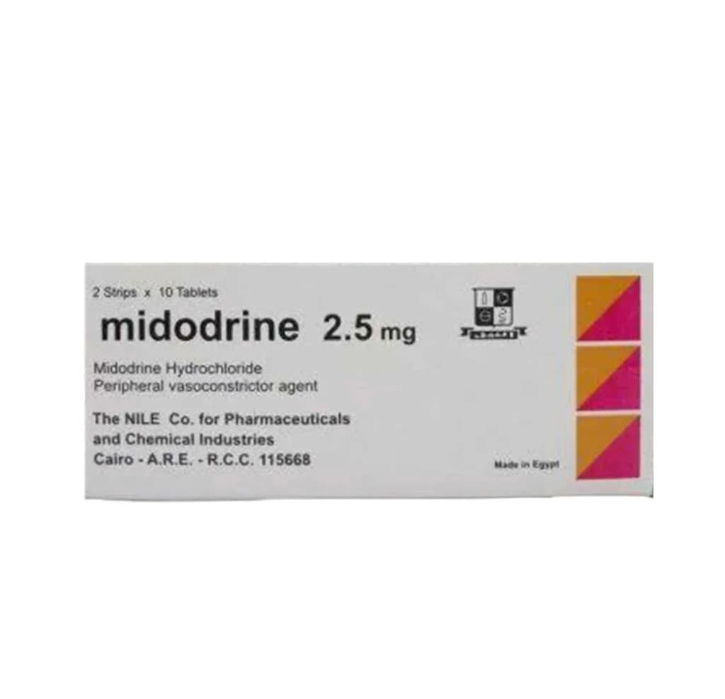 MIDODRINE 2.5MG 20/TAB