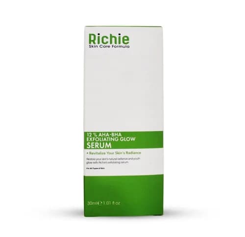 Richie 12% Aha-Bha Exfoliating Glow Serum 30ml