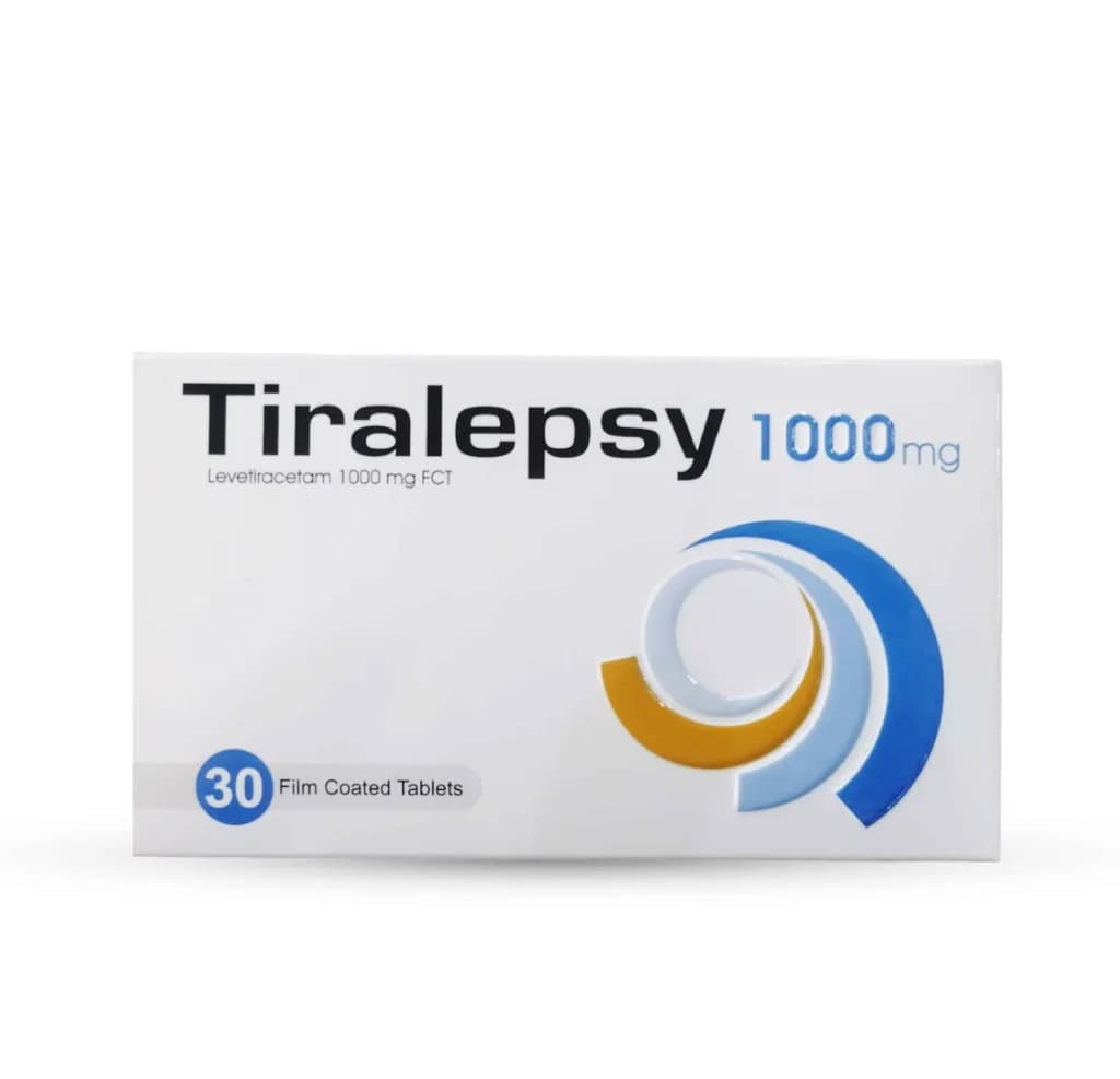 Tiralepsy 1000mg 30 Film Coated Tablets