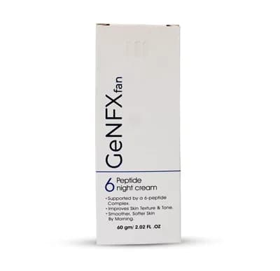 GENFXFAN 6 PIPTIDE SKIN NIGHT CREAM 60GM
