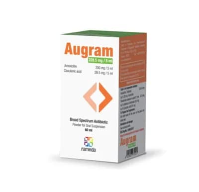AUGRAM 228.5MG/5ML SUSP 60ML