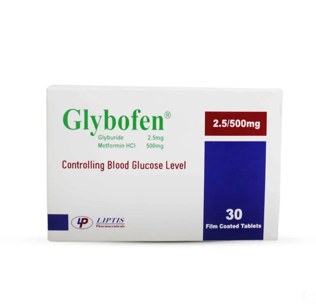 GLYBOFEN 2.5/500MG 30/FC TAB