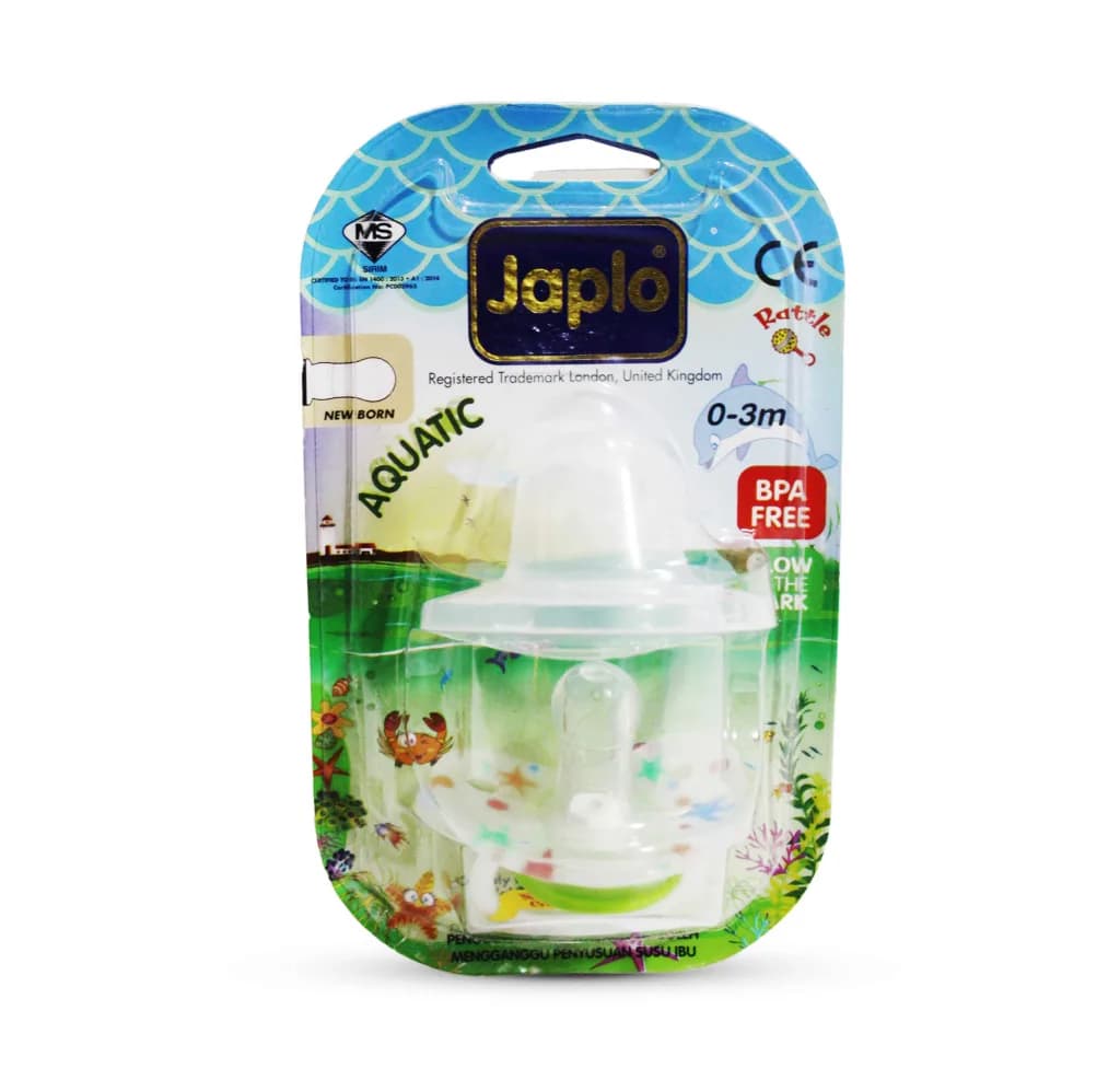 Japlo Soother Aquatic 0-3M N.Born-Aq26