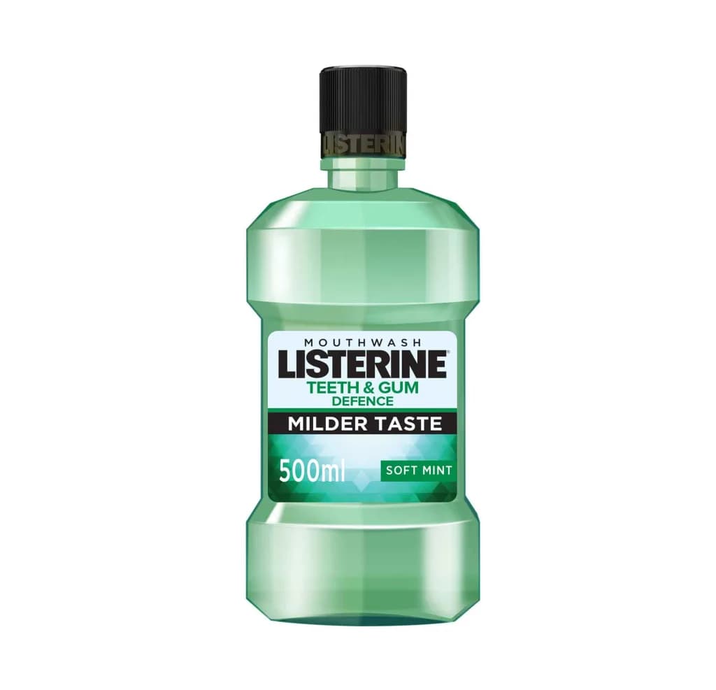 Listerine Mouth Wash Teeth & Gum Defence 500Ml