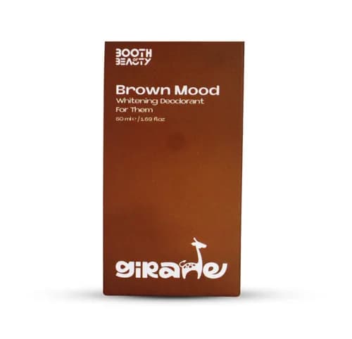 Giraffe ( Brown Mood ) Whihtening Deodorant Roll-On ( Unisexual ) 50ml