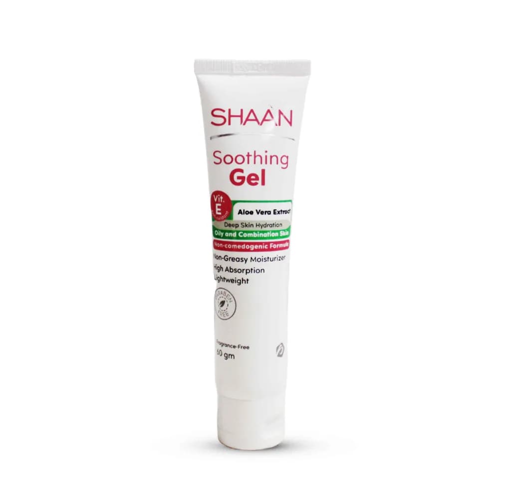 Shaan Soothing Gel with Aloe Vera Extract 60gm