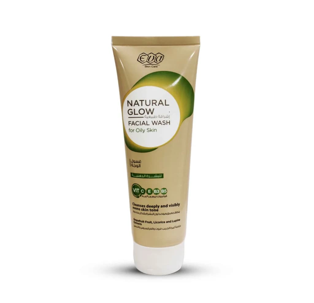 EVA NUTURAL GLOW FACIAL WASH OILY 100M
