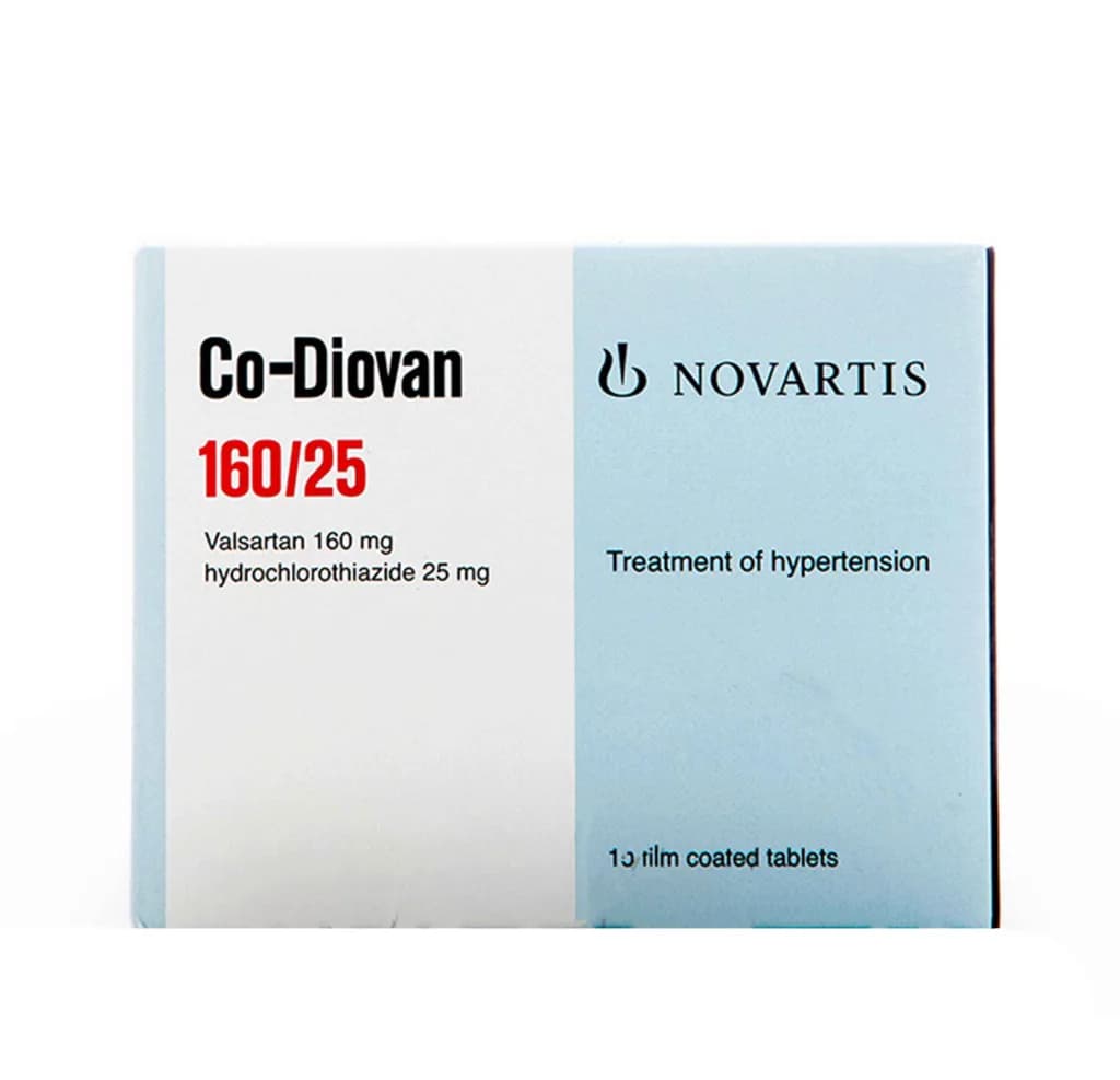 Co Diovan 160/25Mg 15 Tablets