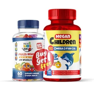 MEGAN CHILDREN OMEGA 120P+EXTRA M.VIT 60