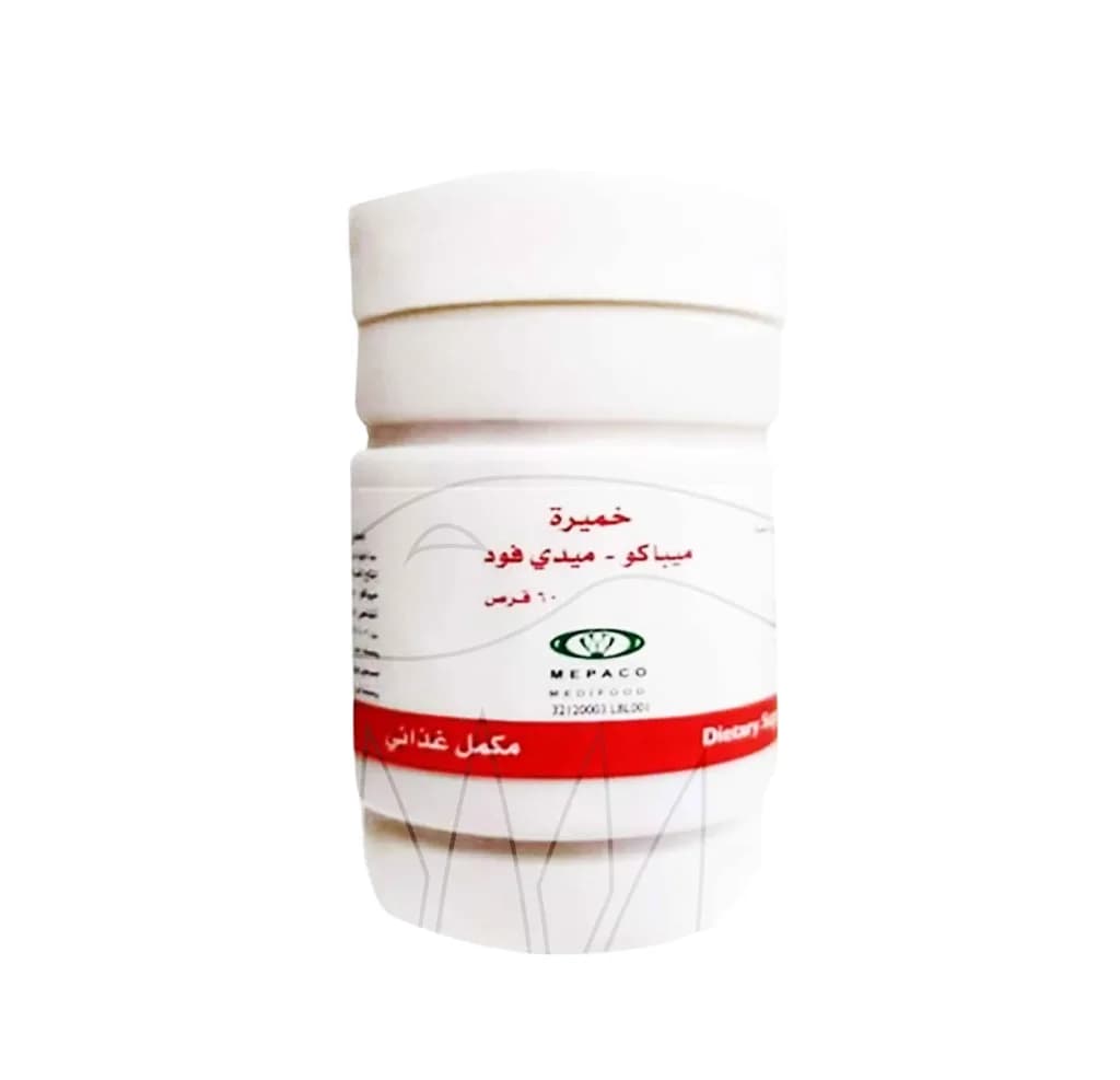 Yeast (Mepaco) 60/Tab