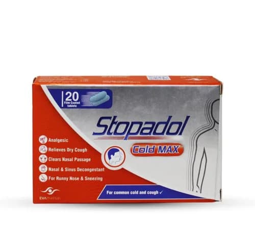 Stopadol Cold Max 20 Film Coated Tablets