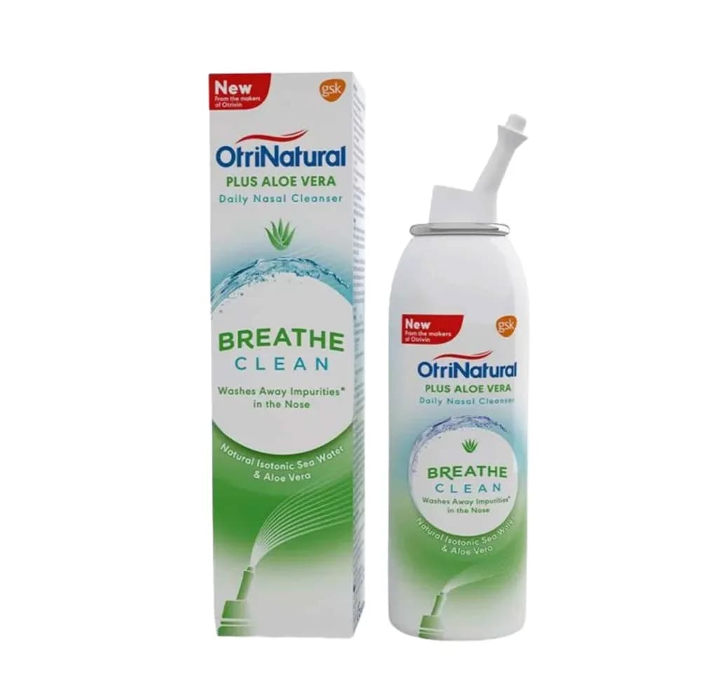 OtriNatural Daily Nasal Cleanser Spray Plus Aloe Vera 150ml