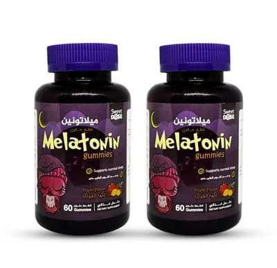 SWEET DOSE MELATONIN GUMMIES 60/PCS(1+1)
