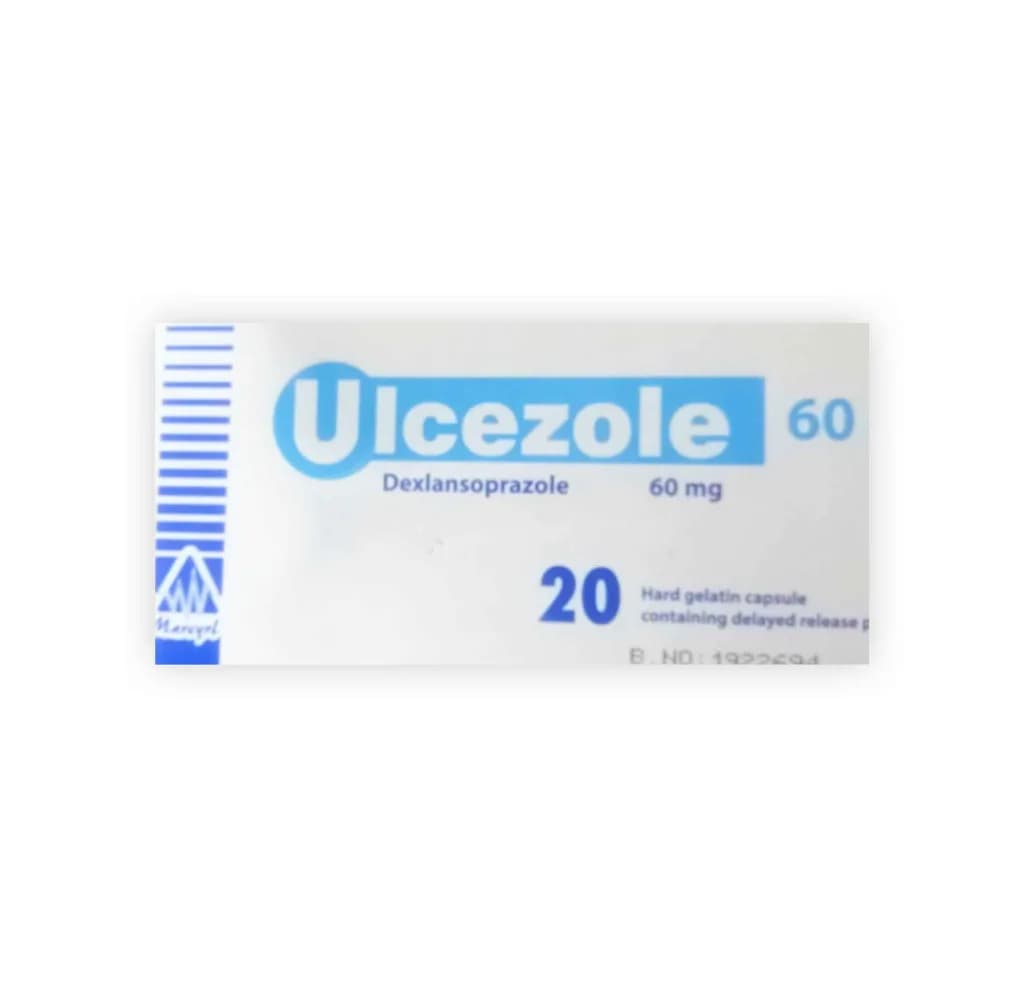 Ulcezole 60Mg 20 Tablets