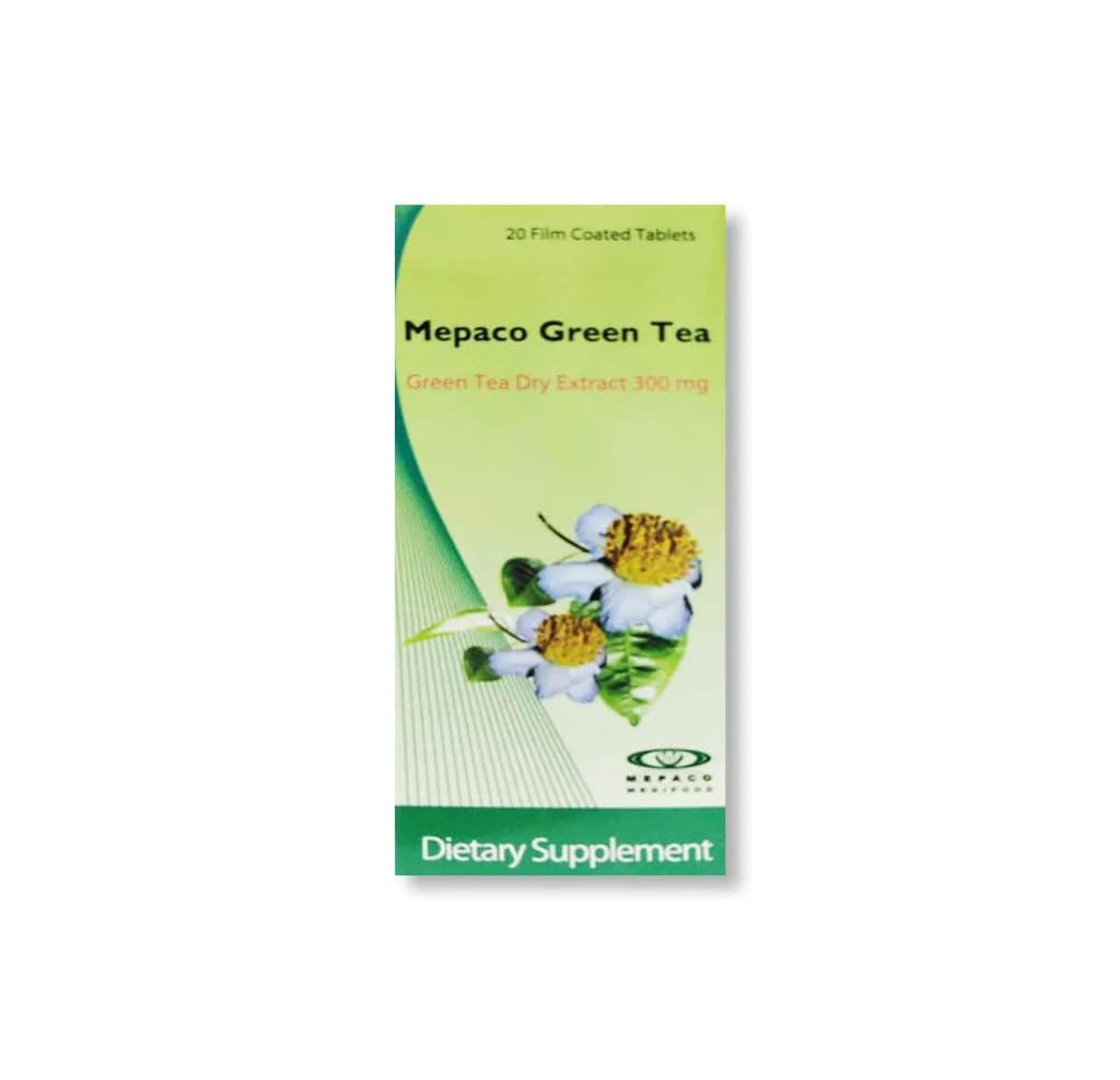 Mepaco Green Tea 20/Tab