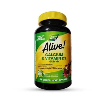 ALIVE CALCIUM&VITAMIN-D3 60/GUM?
