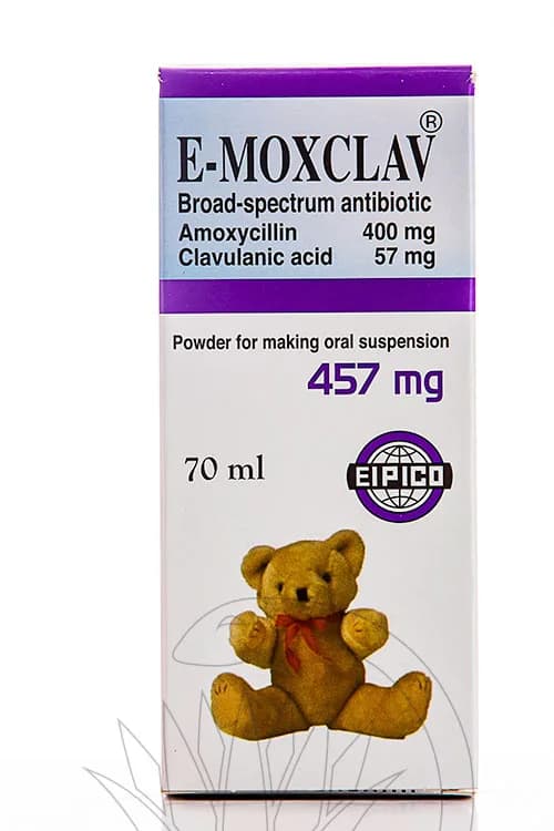 E Moxclav 457Mg/5Ml Suspension 70Ml