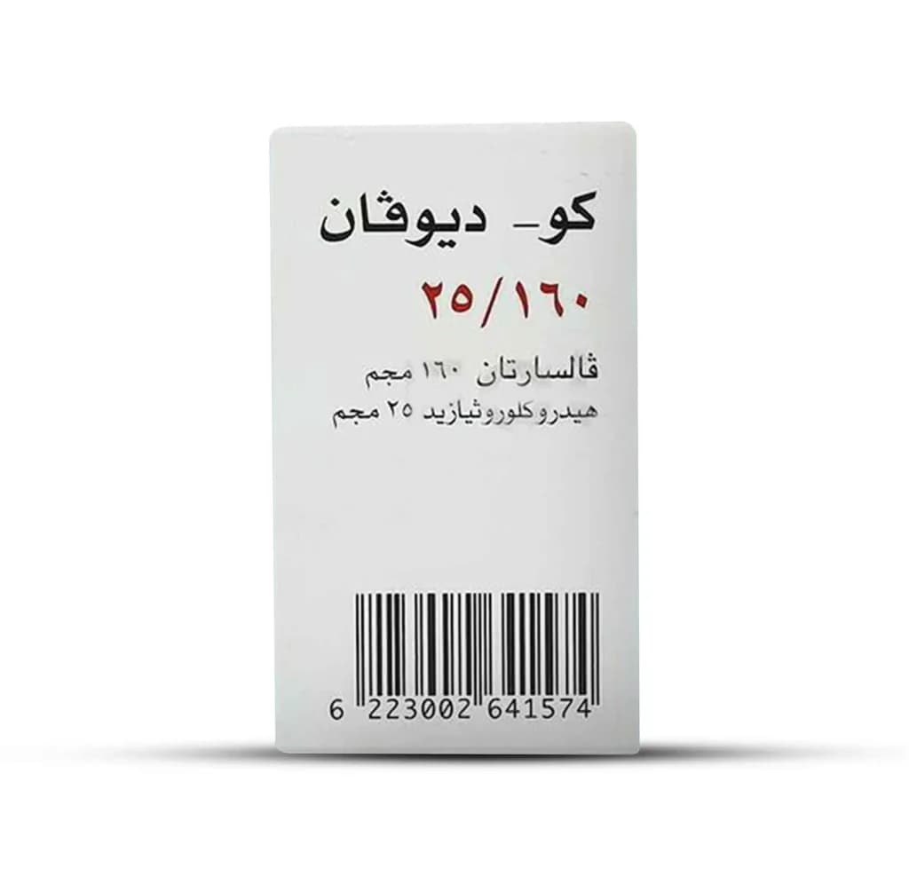 CO-DIOVAN 160/25MG 10/TAB