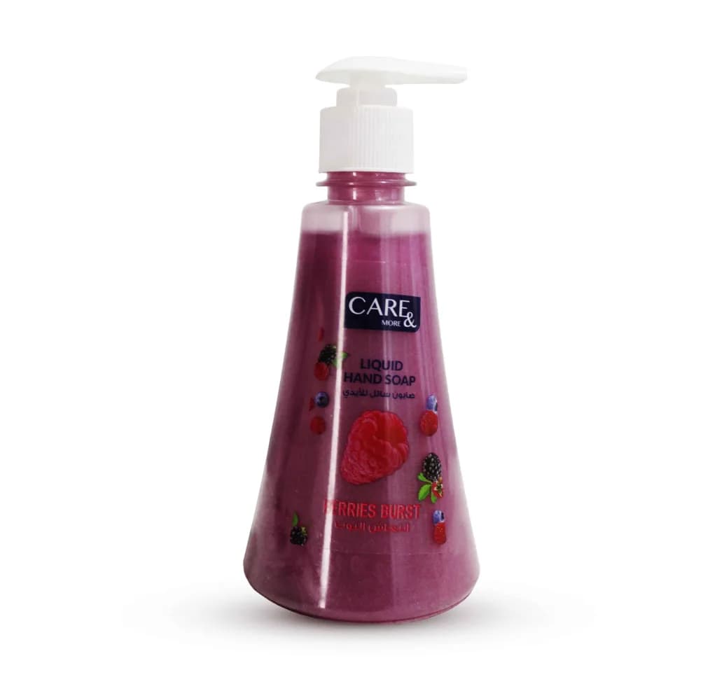 CARE&MORE HAND SOAP BERRIES BURST 350ML