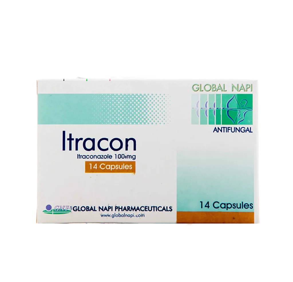 Itracon 100Mg 14 Capsules