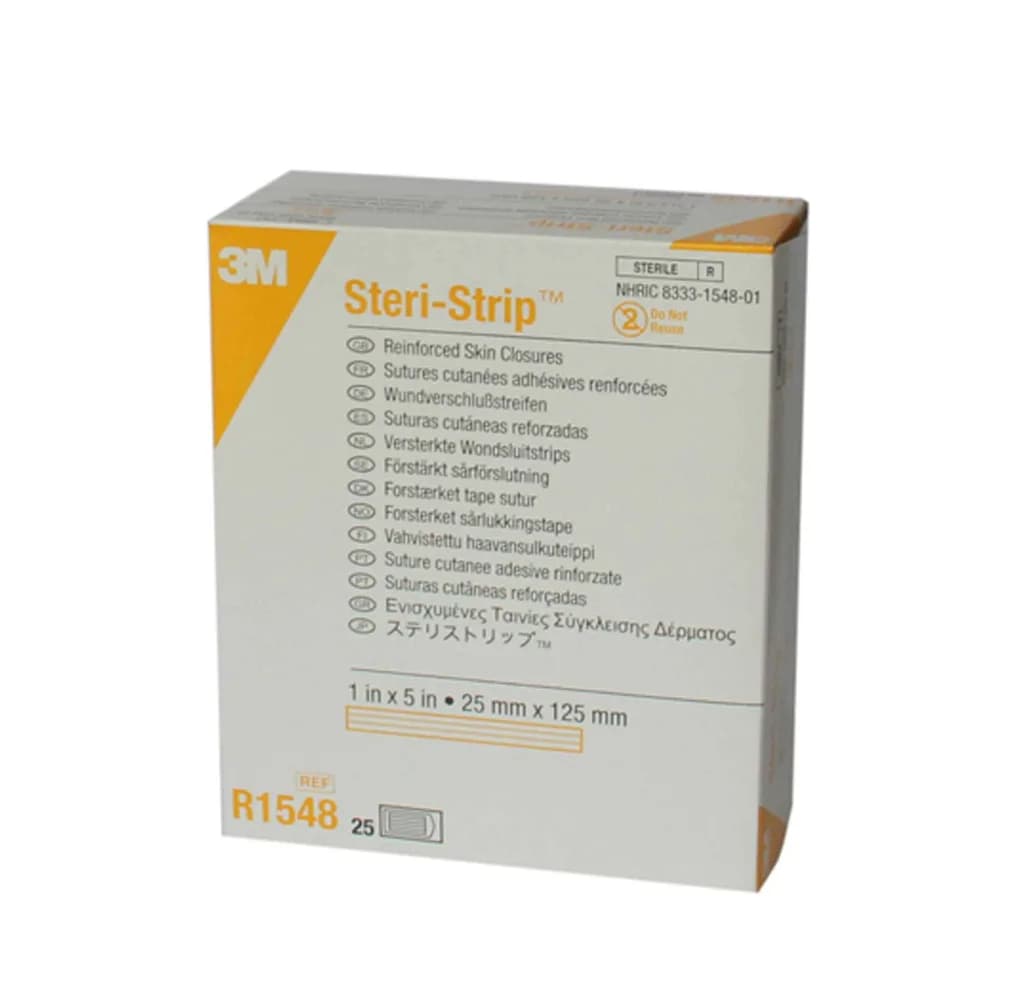 STERI STRIP R1548 25MM X 125MM -YELLOW