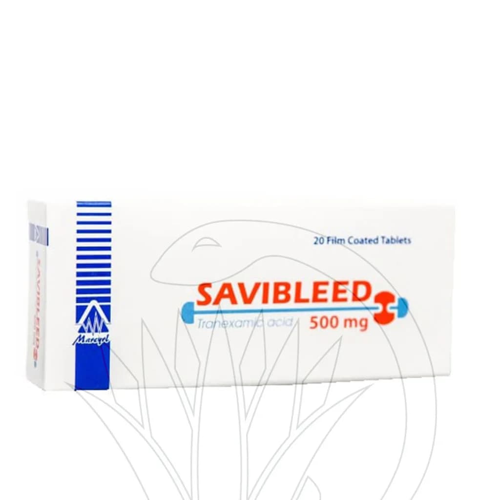 SAVIBLEED 500MG 20/TAB
