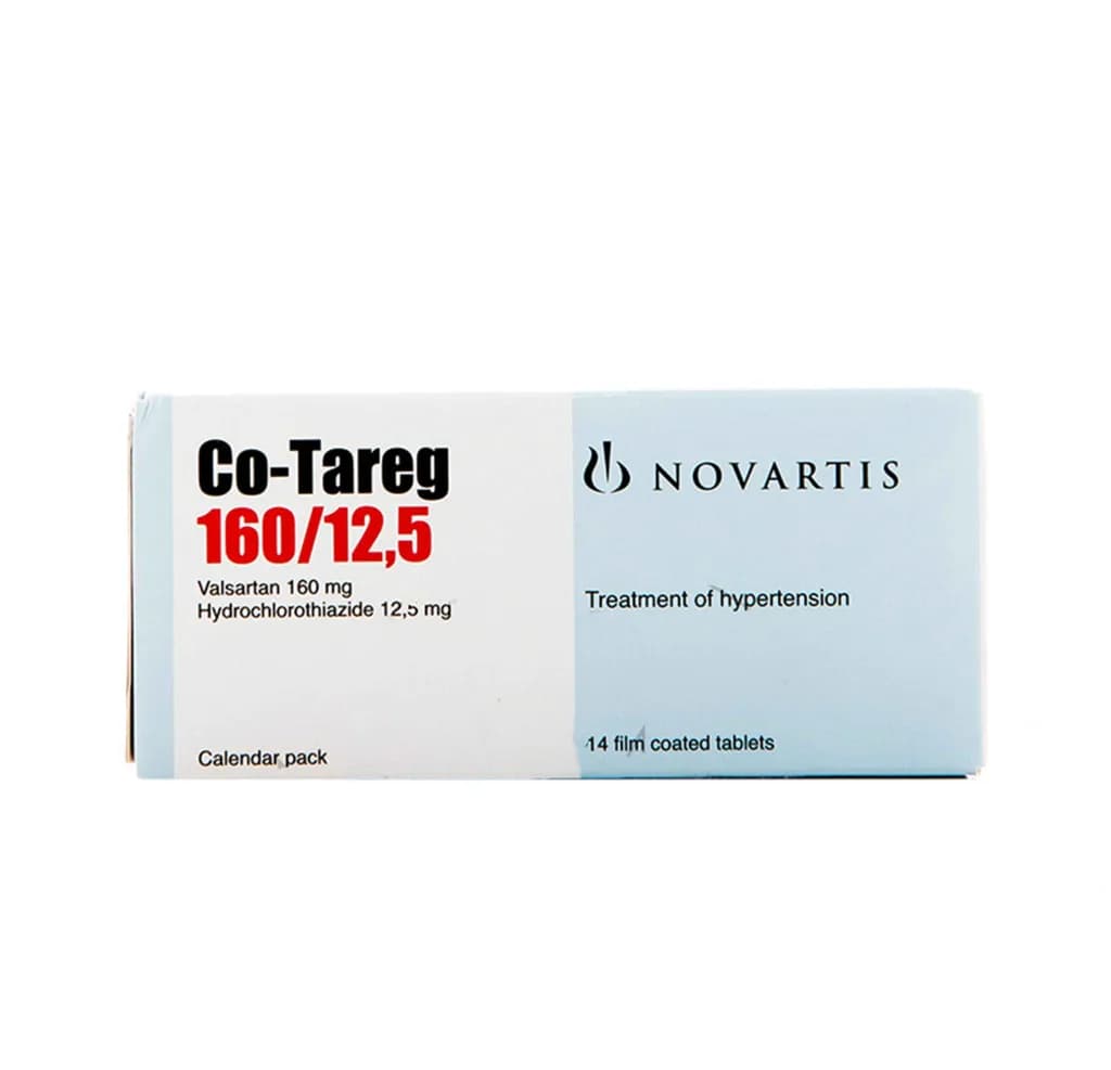 Co Tareg 160/12.5Mg 14 Tablets