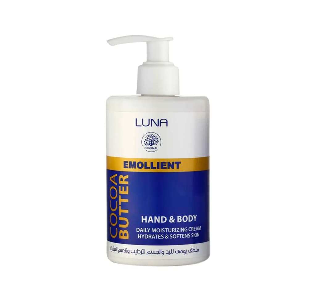 Luna Emollient Cocoa Hand & Body Cream 300Gm