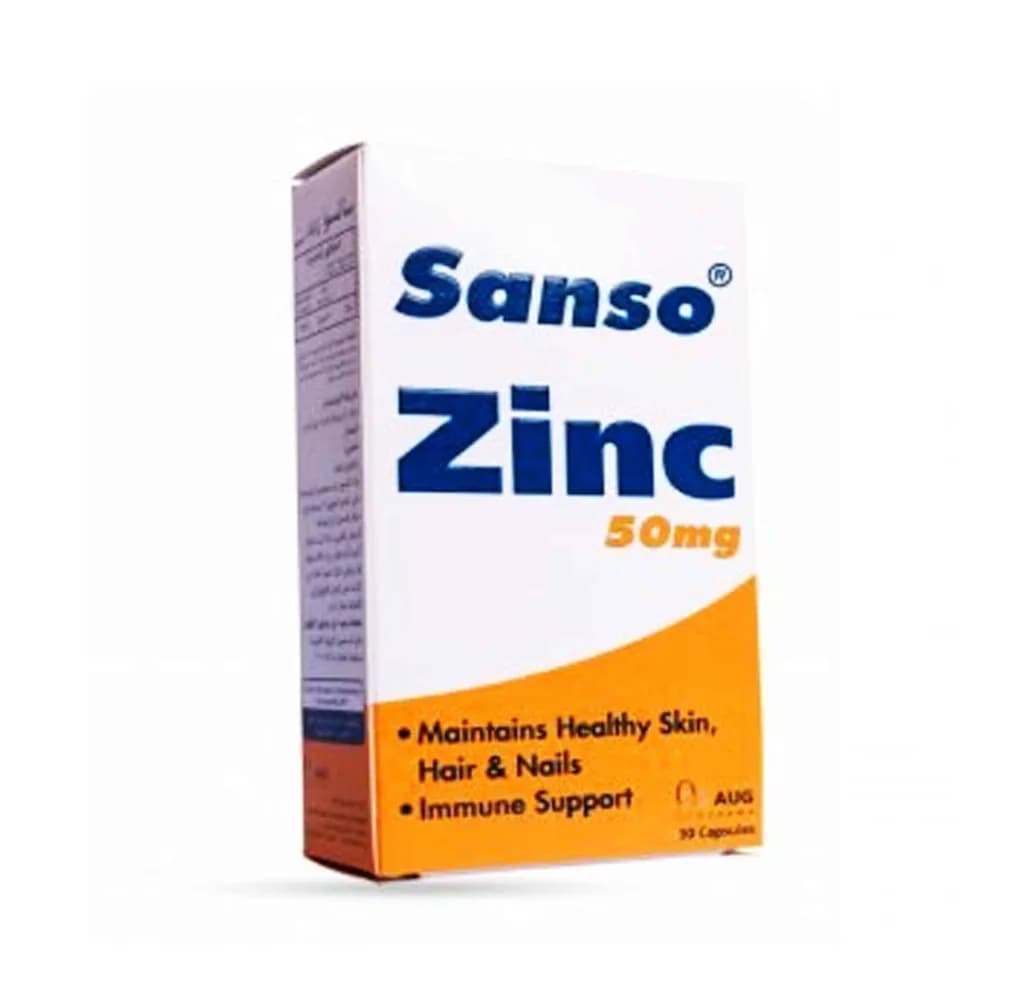 Sanso Zinc 50Mg 30 Capsules