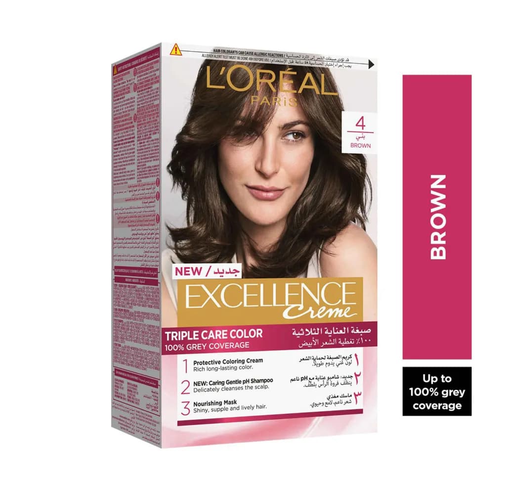 L'oreal Excellence Creme Hair Color - 4 Brown