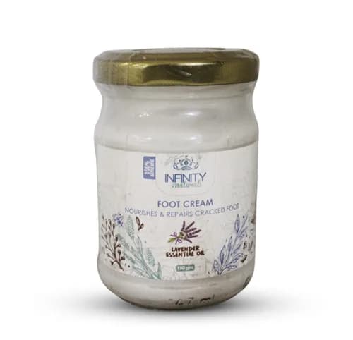 Infinity Naturals Foot Cream Lavender Essential Oil 150gm