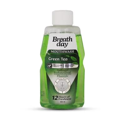BREATH DAY MOUTH WASH GREEN TEA 300ML