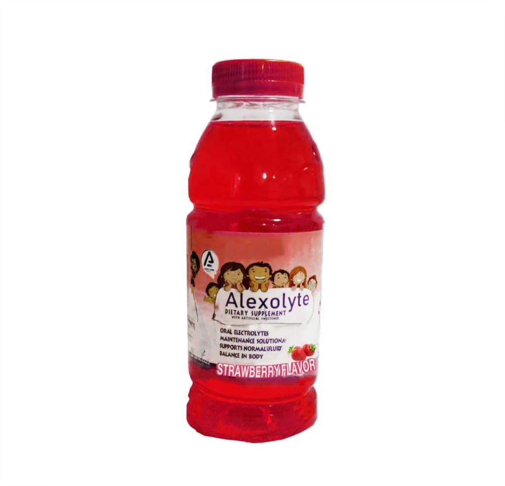 ALEXOLYTE ORAL SOLUTION STRAWBERRY 360ML