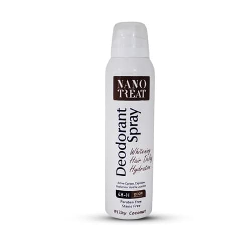 NANO TREAT WHITEN DEO SPRAY COCONUT150ML