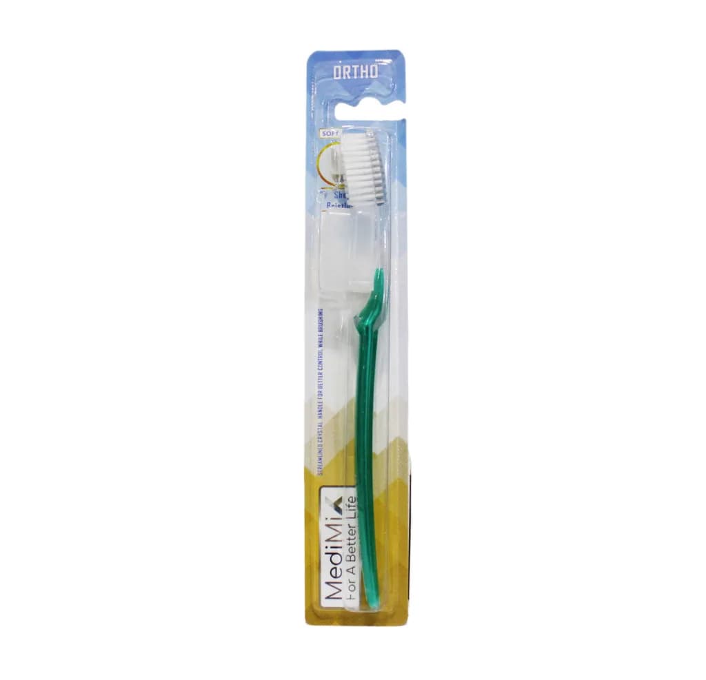 Medimix Toothbrush Ortho with Cap - Soft
