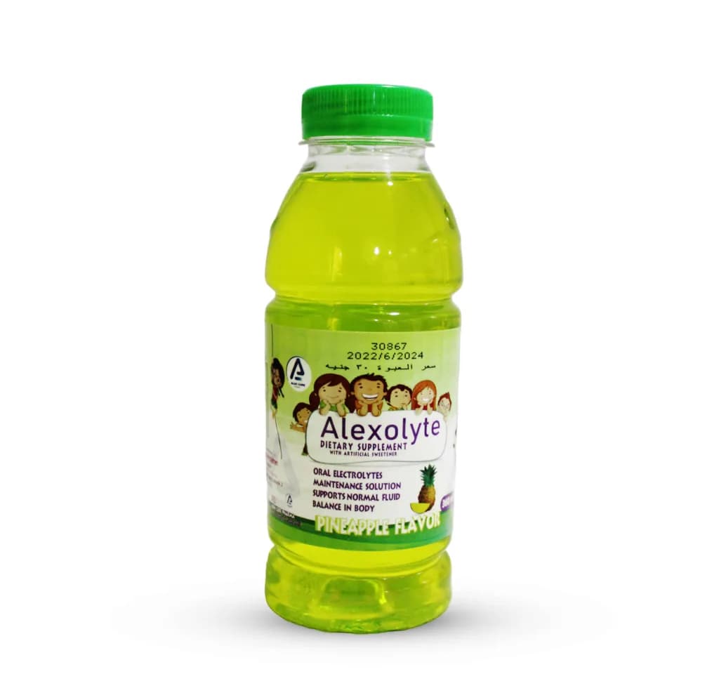 ALEXOLYTE ORAL SOLUTION PINEAPPLE 360ML