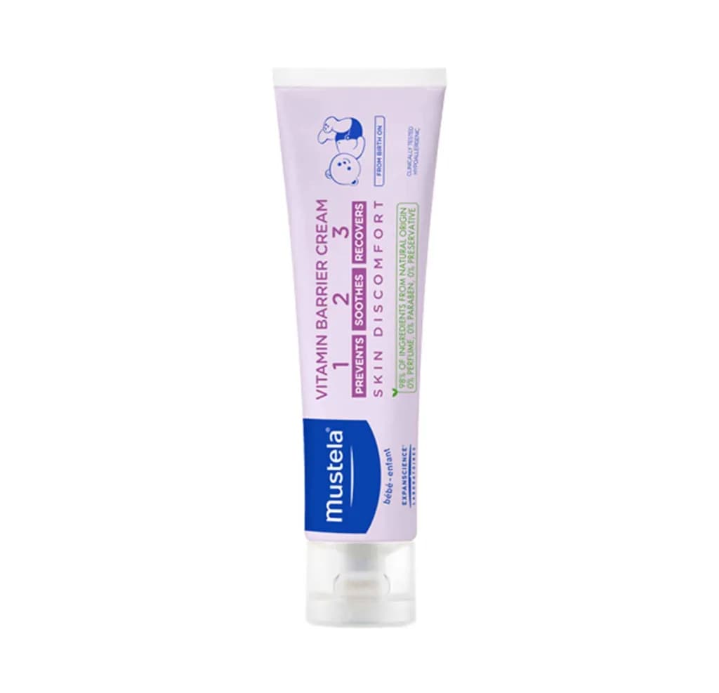 Mustela Vitamin Barrier Cream 100Ml