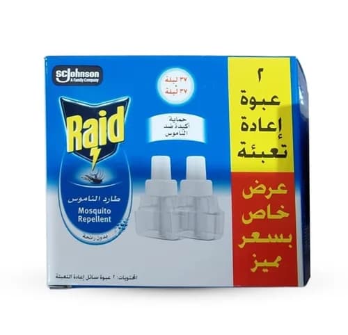 RAID LIQUID MOSQUITO REP. 2PIEC 41ML OFF