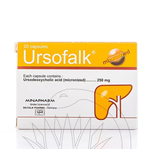 URSOFALK 250MG 20/CAP