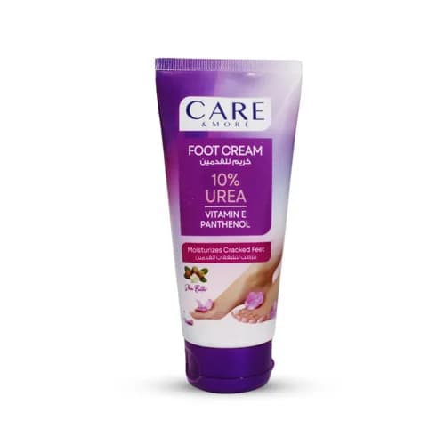 Care & More 10% Urea Cracked Foot Moisturizing Cream 100ml