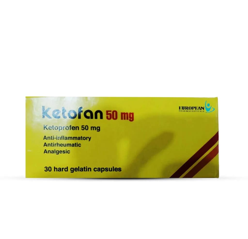 KETOFAN 50MG 30/CAP