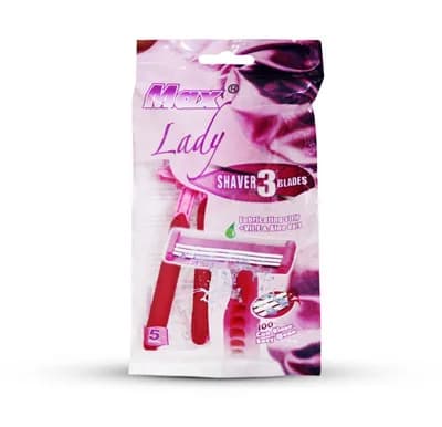 MAX LADY-4 DISP.RAZOR F/W 5PCS